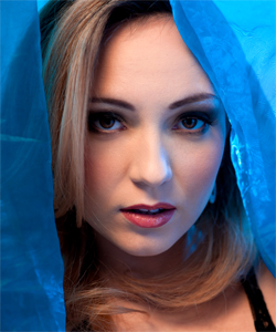 Beautiful new russian model: Nataly Von stripping and toying...