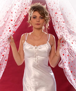 Nikki, blonde babe, plays Barbie Doll (softcore)