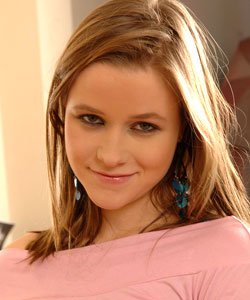 Noemie, 20 years old, during her screen test