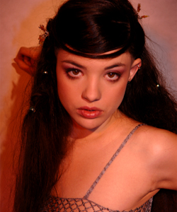  The wonderful Olivie in a dark and artistic shot... 