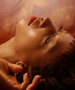 Pilar masturbates and shows her huge clitoris