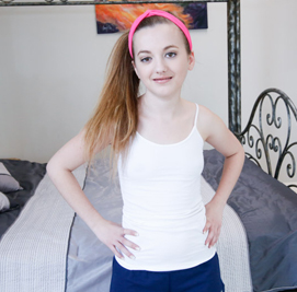 :: TeenPies.com presents Marissa Mae in Overflowing With Cum ::