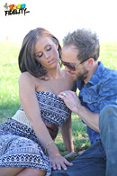 Whitney Westgate is smoking hot, with great tits, but she looks best with her naked legs in the air, and a hot load of Ryans cum on her face