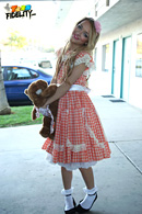 Carmen Callaway brings the teddy bear she found into her seedy motel room where she sleeps with guys for money. Little did she know there was a camera inside watching the whole thing.