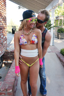 Twerking may be a new thing, but white girls with phat asses are not, Katerina Kay drops by Ryans place to bounce to the ounce her booty for him, and his firs reaction of course is to fuck that twat and pop a load in her.