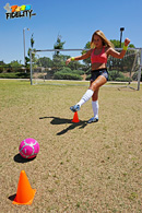 Always the giver, Ryan offers to help Carter Cruise with her soccer skills, he quickly shows her that hes very talented at fucking, and gives her a dose of a different sport.