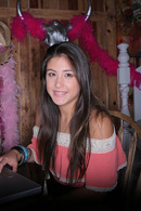 Natalie has a thing for cowboys, and also a thing for her step dad Ryan, so when he comes in wearing denim, she lets him fuck her and cum on her braces.