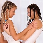  Innocent cutie has hot lecherous sex with lesbian lover