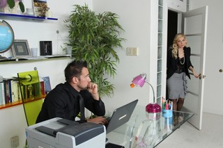 Ashley Fires & Johnny Castle in Naughty Office - Naughty America