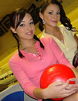 Sandy and Jessica - Petite brunette teens Sandy and Jessica strip and fuck on camera