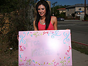 Candace Cage - 18 year old bimbo taken hostage to a huge cock!