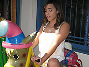  Melanie Jane - Teen cutie working on the cock and loving every inch