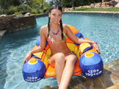 Tiffany Tyler - Hot summer slut Tiffany rocks a lifeguard´s cock!