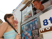 Tiffany Tylor - Teen Hottie gets her first ice cream truck fuck!