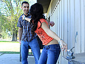 Allie Jordan - Eager teen slut shows her affection to rough fucking