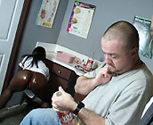 Hershey - Stacked and Slutty Hershey gets a 40 poured on her ass