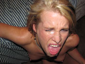 AV 007 - Girl gets fucked and the condom breaks inside her