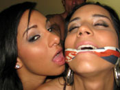  AV 007 - Dumb sluts get covered in jizz!