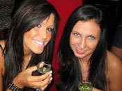 Birthday Cock-Beating Babes - Horny sluts go fucking nuts on the male strippers big cock!