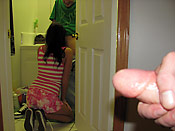 Ivy Winters - Nasty cumshot surprise for this horny slut