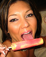 Clair Dames - Busty Clair can deep throat like a champ