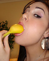 Sasha Grey2 - Hot brunette Sasha shows off her deepthroat