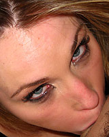  Harmony - Slutty blonde Harmony can deapthroat like no other