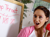  Jessica Valentino - Cute latina Jessica gets pounded and deepthroats cock!