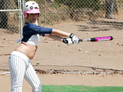 Kati Summers - Teen blonde slut gets tied up and fucked on softball field!