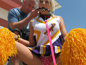 Shawna Lenee - Teen slut fucked hard on a sex swing.