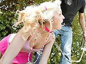 Eden Adams - Horny slut gets roped and punished hard