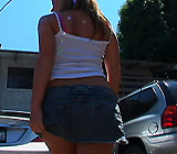 Sophie - British blonde nympho Sophie teases huge black cock