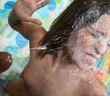 Thea Marie - Tight body girl takes a monster black cock