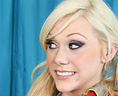 Samantha Sin - Trashy slut Samantha fucks a huge black cock