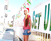 Veronica Stone - Sexy Veronica Stone fucked hard on sofa