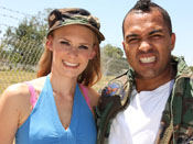 Sunset Diamond - Army dude gets a special treat before being deployed!!!