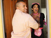 Persia Pele - Persia Pele gets covered with a huge cumshot to the face from OG!