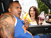 Dahlia Sin - Hot brunette girl gets covered with OG man juice!