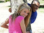  Aiden Aspen - Tight blonde cutie gets in trouble with a monster black cock