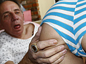 Danni Cole - Young slut volunteers her tight pussy down at the old perverts retirement home