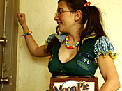 Angel Jay - Little girl with big tits trying to sell cookies gets fucked in her pussy and mouth by old dude