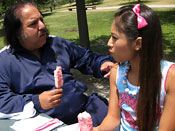 Cali Lee - Teen Cali Lee fucks porn legend Ron Jeremy big cock!