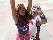 Isis Taylor - Juicy teen pussy sits on this jurassic cock