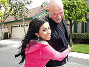 Ava Jay - Dirty old man punishing a young brat with his big cock