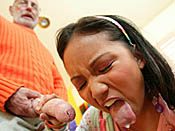 Isis Taylor - Teen Slut ficks old dudes while fat booty hoes gets their ass pounded!