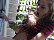  Nicole Ray - Wild slut gets a ton of cum sprayed on her and young white whore fucks huge black cock