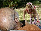  Ally Ann - Teen Ally Ann gets fucked by old geezer cock!