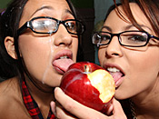  Ana Haze - Wild cowgirl gets her black cock rodeo on and two teens tackle big dick fun