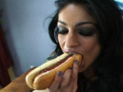 Persia - Hot ethnic girl acts like dirty whore on home video and hot black whores fuck and suck for their pimp