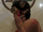 Carolyn Reese - Carolyn Reese gets fucked and covered in a face full of cum!